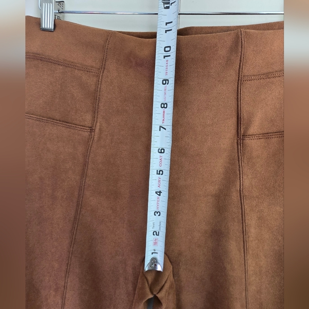 NWT SPANX Women's Brown High-Waisted Leggings -Size XL - Picture 7 of 11